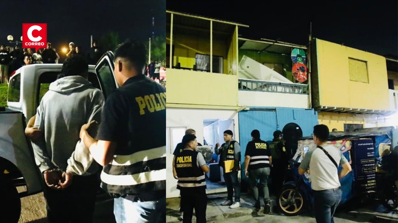 Ambos fueron intervenidos poco después del asesinato de Juan Daniel Velásquez, quien recibió varios disparos cuando recogía pasajeros. (Fotos: @photo.gec)