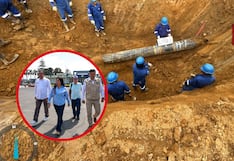 Autoridades del Ejecutivo supervisan labores en ducto de gas afectado en Cusco