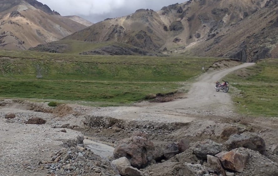 Varios anexos incomunicados por mal estado de las carreteras en Huaynacotas (Foto: Municipalidad de Huaynacotas)