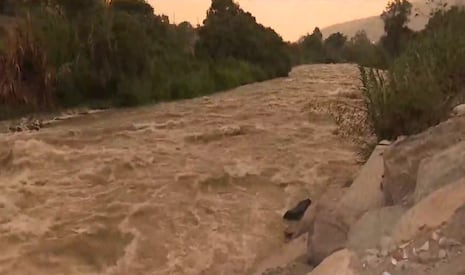 Chosica en peligro por feroz crecida del río Rímac: 9 mil personas serían afectadas