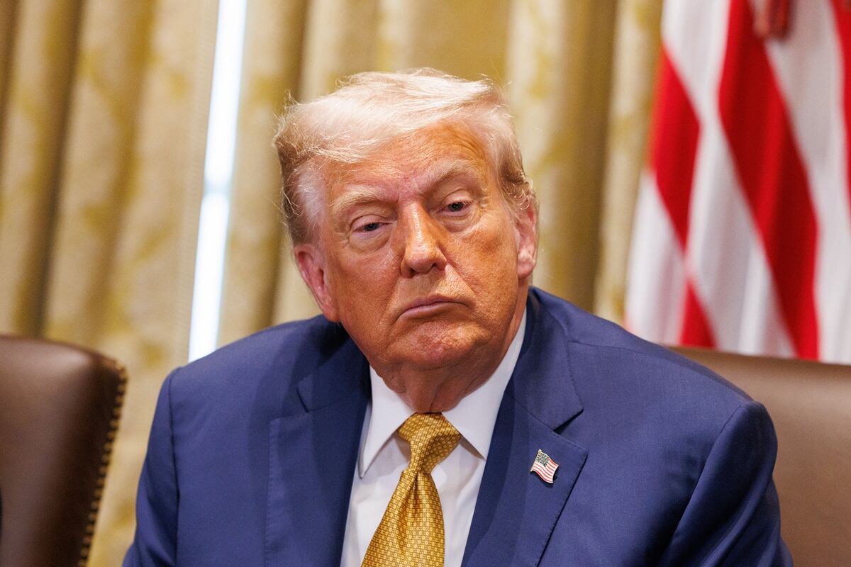 El presidente de Estados Unidos, Donald Trum. (Foto de EFE/EPA/AARON SCHWARTZ)