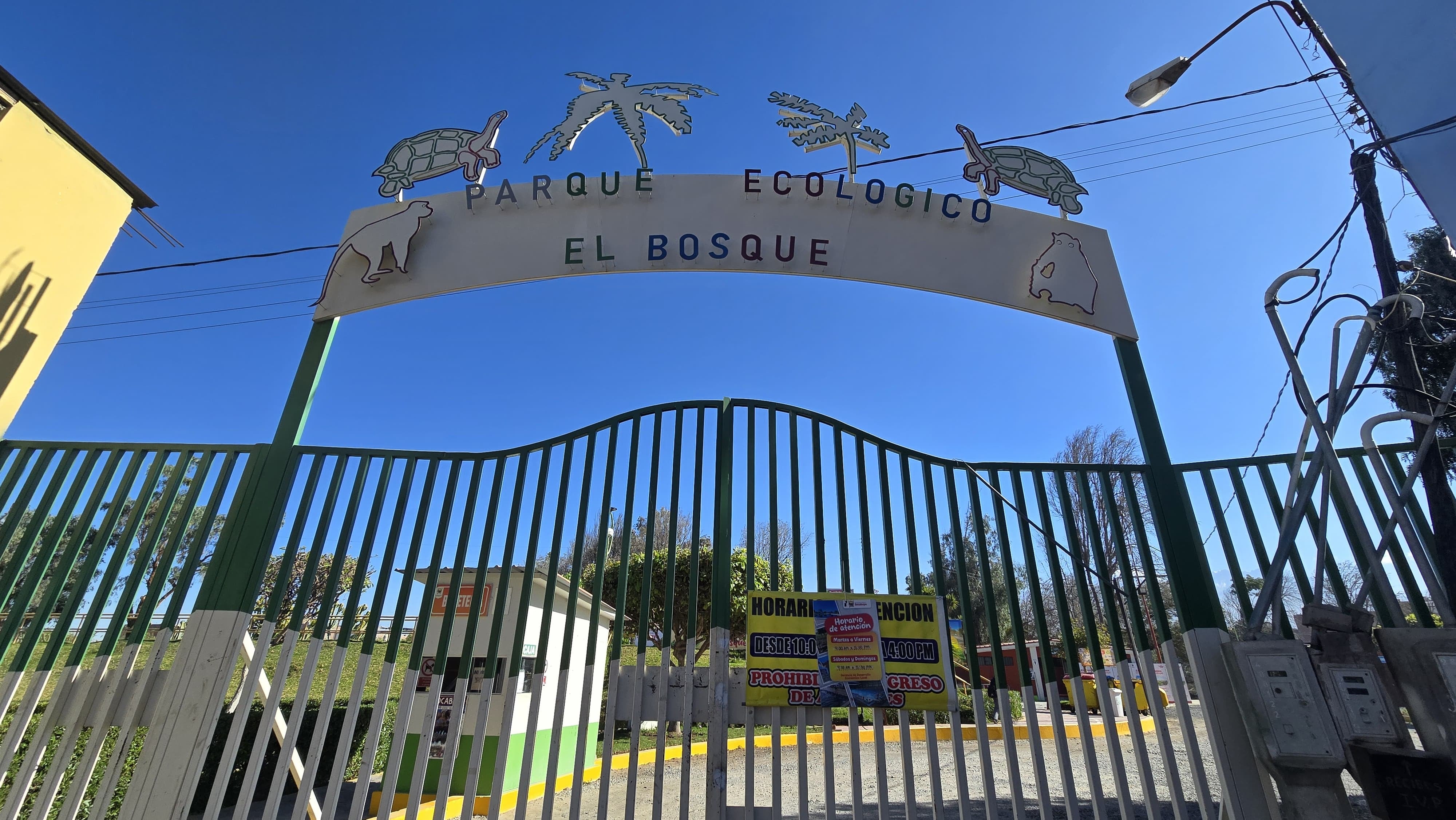 Parque ecológico El Bosque, en Socabaya. Foto: GEC.