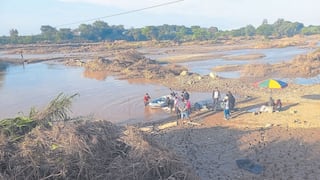 Lambayeque: Escolares pagan S/ 1.00 para cruzar el río en bote inflable