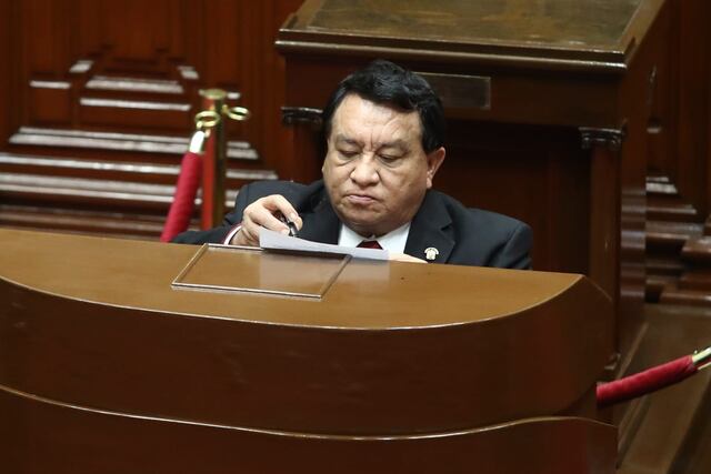 Elecciones para la Mesa Directiva 2023-2024 se desarrolló este miércoles 26 de julio. Los candidatos a la presidencia congresal fueron los congresistas Luis Aragón (Acción Popular) y Alejandro Soto (Alianza para el Progreso). (Foto: GEC)