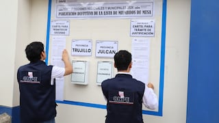 ODPE Trujillo publica lista definitiva de miembros de mesa