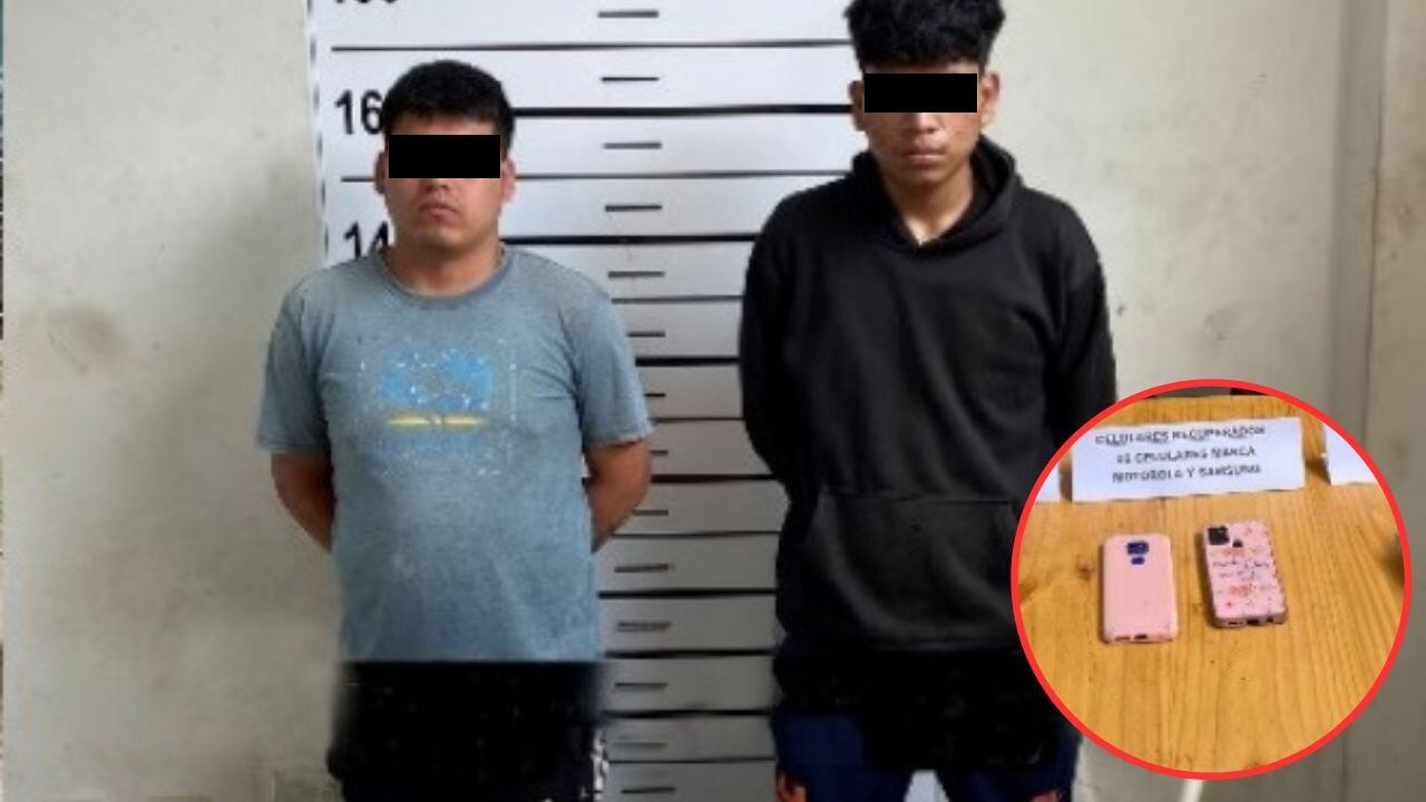 Presuntos delincuentes iban a bordo de una motocicleta y les incautaron arma de fuego. (Foto: PNP)