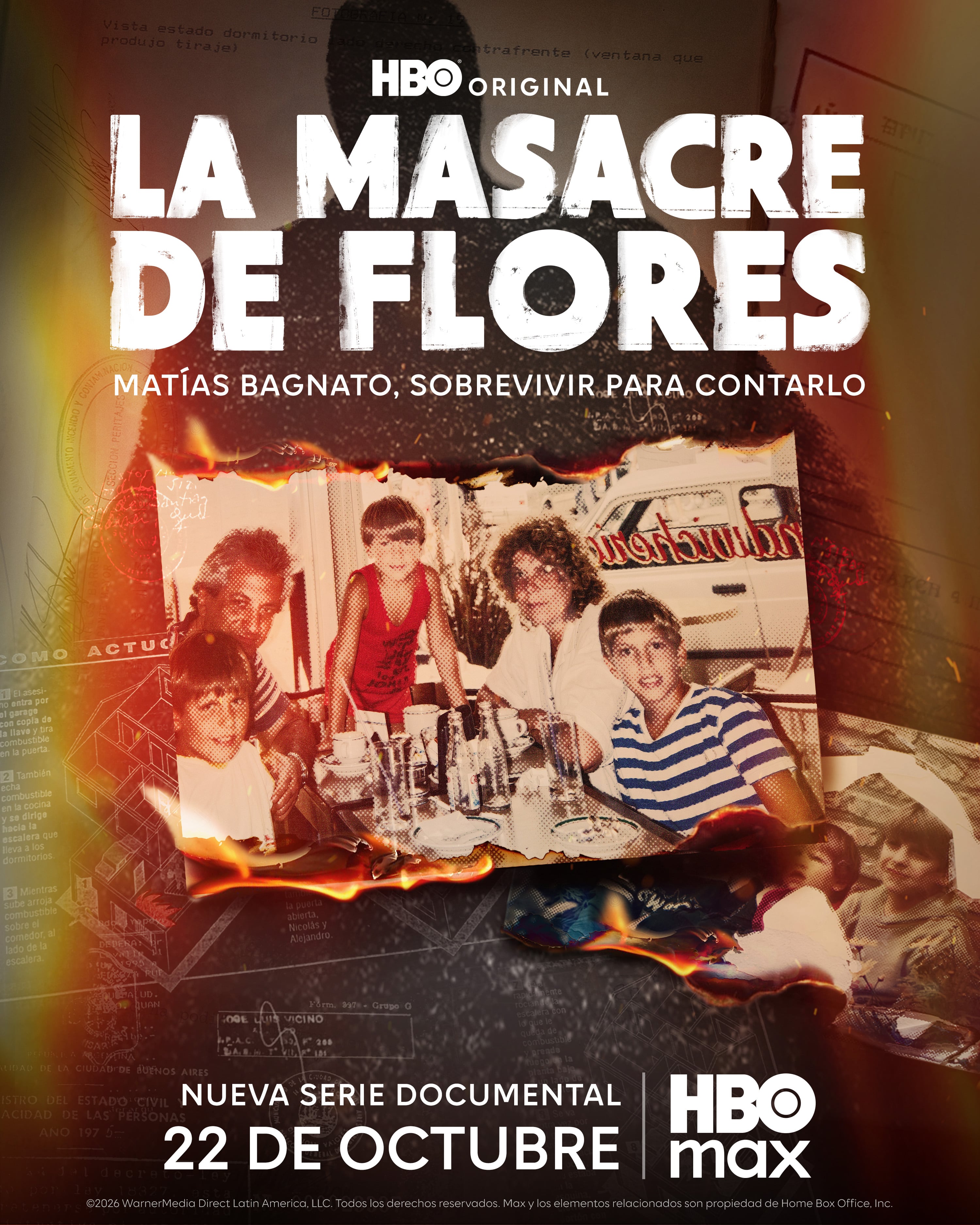 El documental reconstruye uno de los casos criminales más conmocionantes de la historia argentina a partir del testimonio de Matías Bagnato, único sobreviviente de la tragedia. Cuenta con Juan José Campanella como productor ejecutivo, quien además forma parte de las conversaciones que atraviesan el relato.