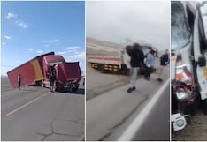 Múltiples accidentes de tránsito dejan heridos en distintos sectores de la región Ica