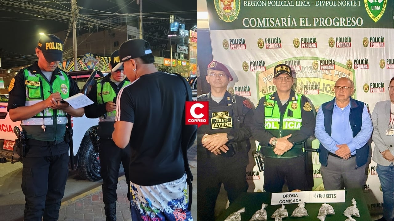 Lima Norte: PNP captura a 4 requisitoriados y 3 narcos en operativo en Puente Piedra y Carabayllo. Composición: Diario Correo