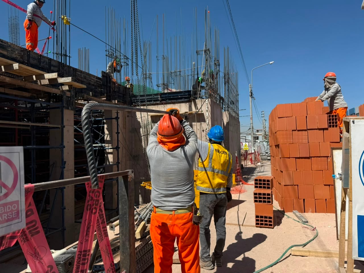 Construcción del Módulo de Justicia de Cerro Colorado con 22% de avance (Foto: Gobierno Regional)