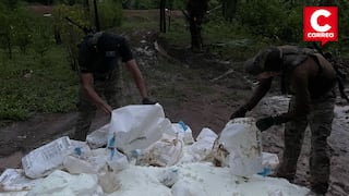 Junín: Ejército del Perú destruyó químico para elaborar droga en Pangoa