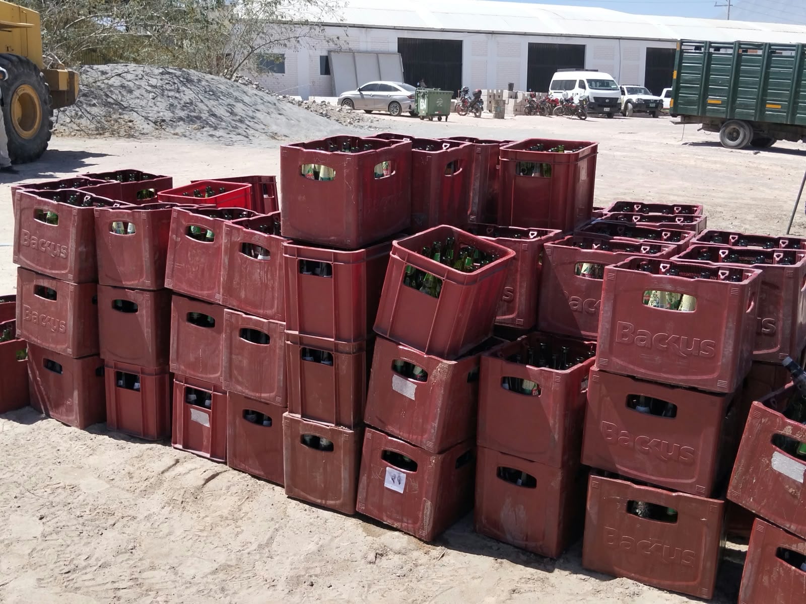 Elminan cajas de cerveza en Arequipa (Foto: GEC)