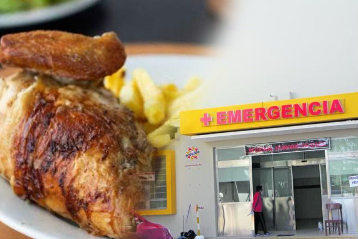 Sufrieron de dolores estomacales tras ingerir pollo a la brasa. (Foto: GEC)