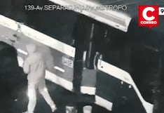 Ladrones aprovechan accidente para desmantelar cúster en Ate