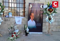 Huancayo despide con una vigilia a Roger Arista, exdirector de la DINI