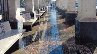 Limpian el mirador Villalba en Arequipa, pero falta vigilancia nocturna