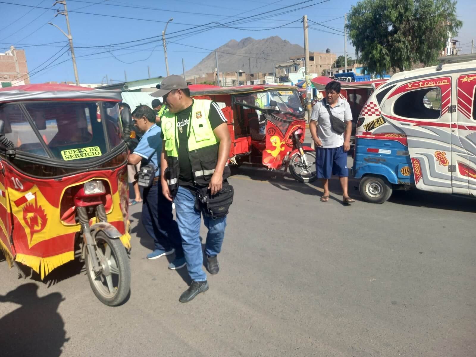 Las inspecciones se iniciaron el 5 de febrero y culminarán el próximo 4 de marzo, según el cronograma establecido con la verificación de las características de los mototaxis.
