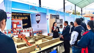 Colegios de La Libertad participan en Feria Escolar Nacional Eureka 2025