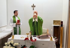 Vaticano publica imágenes del papa León XIV tras su operación: ofició una misa de pie