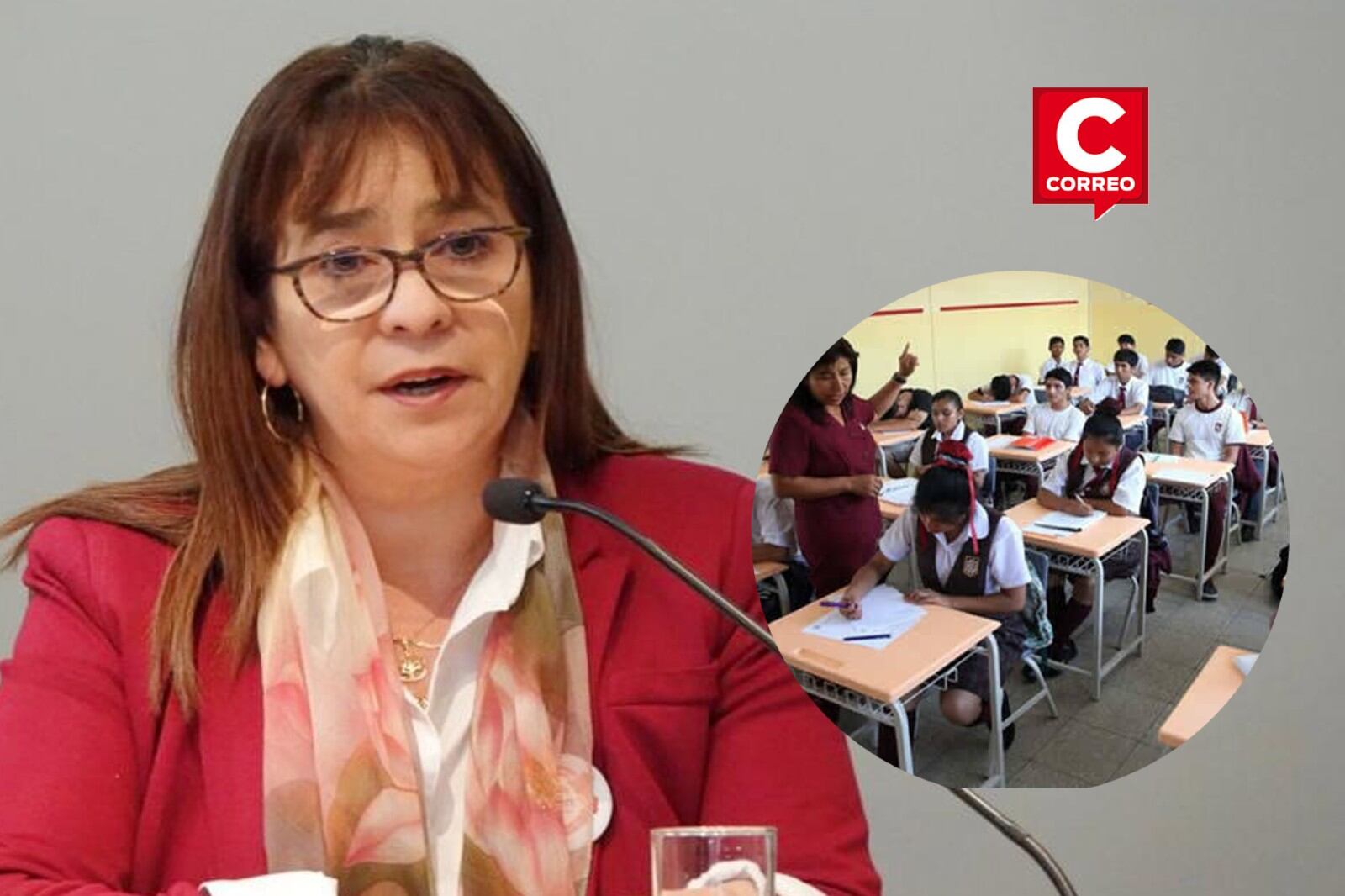 Ministra de Educación, Miriam Poce, en PISA 2022. (Foto: Correo)