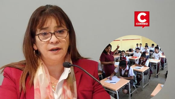 Ministra de Educación, Miriam Poce, en PISA 2022. (Foto: Correo)