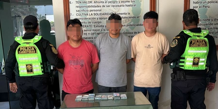 Según la Policía, se les incautó S/76 320 y son investigados por lavado de activos.
