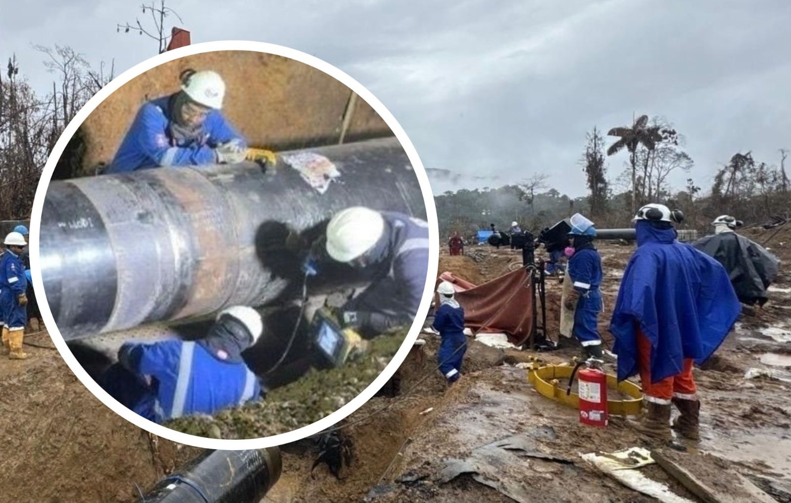 Reparaciones tras rotura y deflagración presentan un avance del 74 %, según la transportadora de gas.