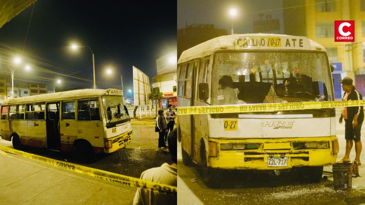 (Extorsionadores disparan contra vehículo lleno de pasajeros. Fotos: @photo.gec)