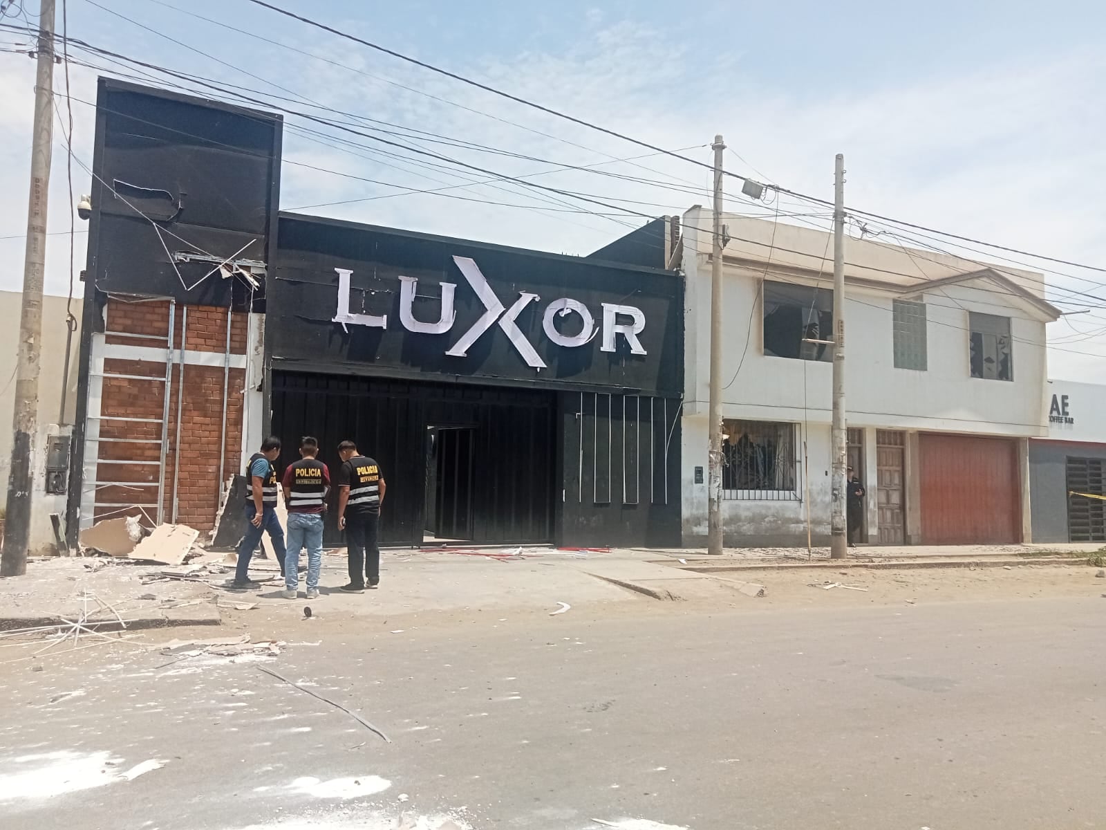 Ataque se registró mientras el ministro del Interior, Vicente Tiburcio, se encontraba en la ciudad de Trujillo.