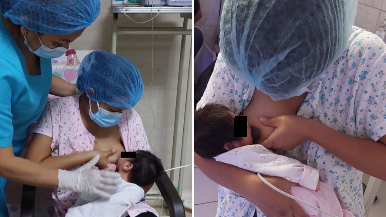 La enfermera Jeanne Quiroz, especialista en neonatología del Hospital Víctor Lazarte, indicó que disminuye el estrés, riesgos cardiológicos, entre otros.