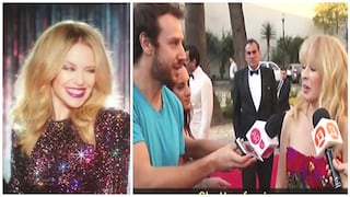 Kylie Minogue sorprende con su respuesta a periodista chileno sobre origen del pisco (VIDEO)