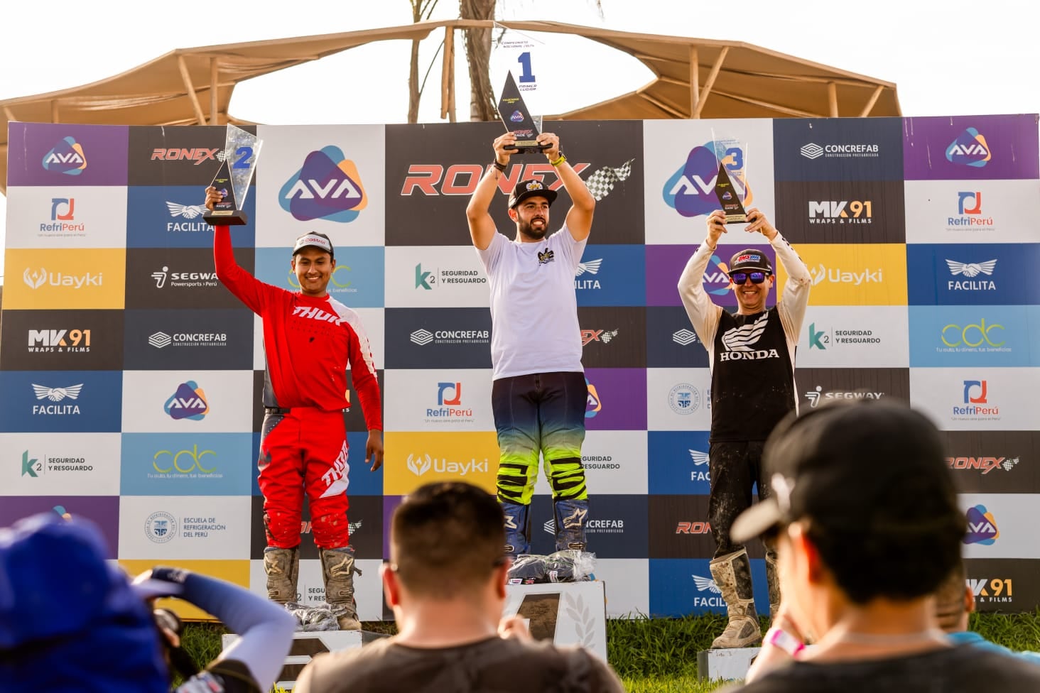 Ganadores de la competencia Ronex 2025. FOTOS: Ronex Race Media