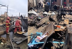 Ica: incendio en La Tierra Prometida deja a dos familias damnificadas y pérdidas totales