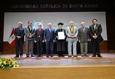 UCSM otorga título de Doctor Honoris Causa a Arzobispo de Arequipa