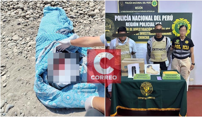 Serían los asesinos de policía en Chincha: le dispararon en la cabeza y lo botaron en autopista