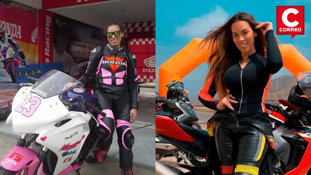 Aída Martínez anuncia su regreso a las carreras de moto: “Salí apta para correr”