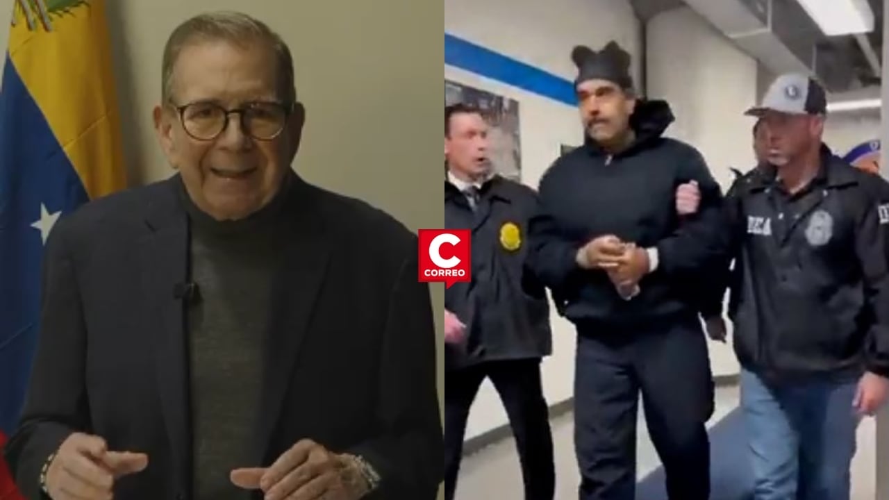 Edmundo González rompe su silencio tras captura de Maduro: “Es paso importante pero no suficiente”. Composición: Diario Correo.