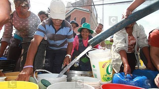 Sedapar: Corte de agua en 3 distritos de Arequipa
