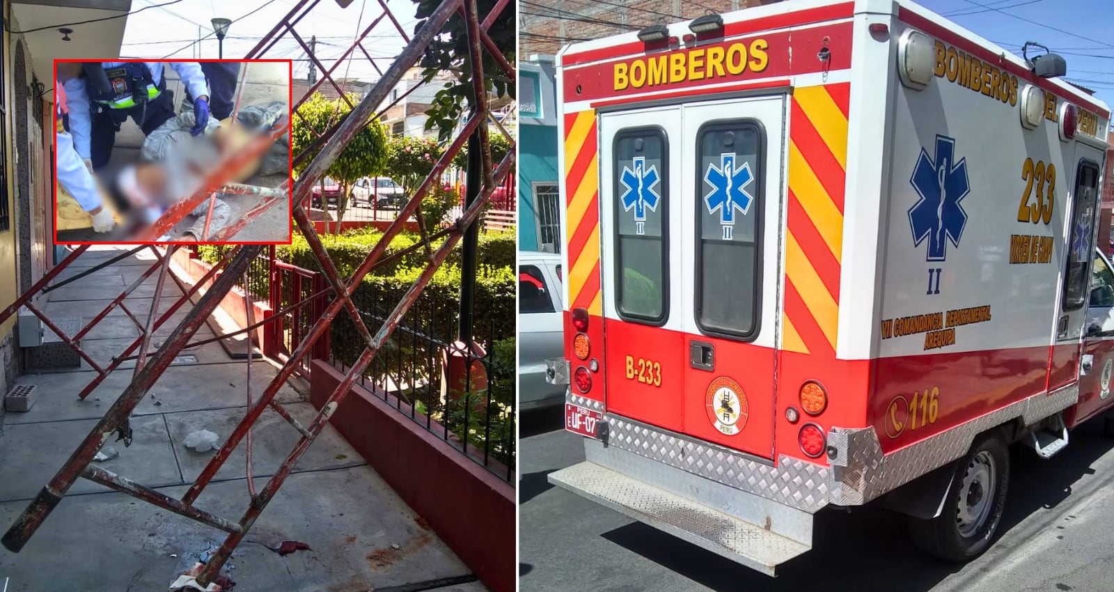 Pintor muere tras caer de un cuarto piso en Miraflores. Foto: GEC.