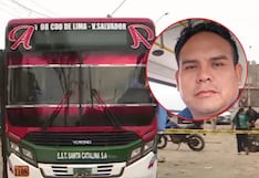 Asesinan a conductor de bus de Santa Catalina mientras manejaba en Villa El Salvador
