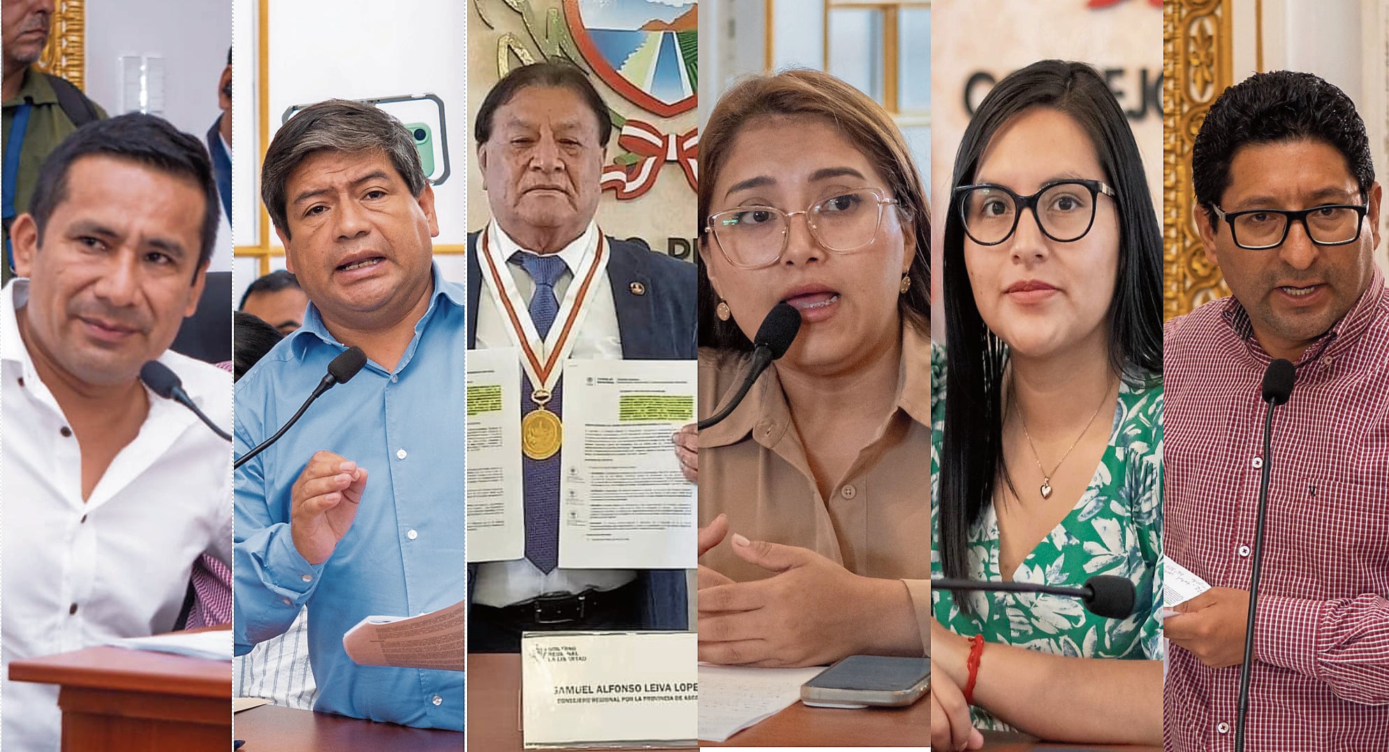 Tres representantes provinciales quieren mantenerse en sus puestos e igual número postularán a dos municipios provinciales. Ellos candidatearán por los partidos Podemos Perú y Alianza para el Progreso. Analista político Miguel Rodríguez considera que sus gestiones son deficientes y no merecen el voto de liberteños.