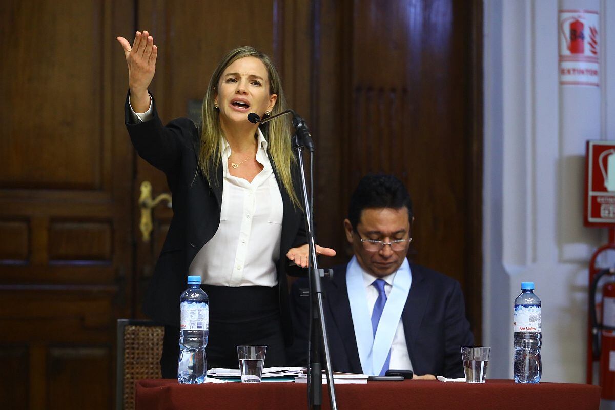 Luciana León pidió al Poder Judicial que ordene al Ministerio Público dar por terminada investigación. (Foto: Congreso)