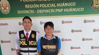 Huánuco: cae un buscado por la justicia por violación sexual