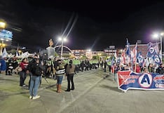 Generación Z arremete contra mitin de APP en Huancayo: “¡Corruptos!”