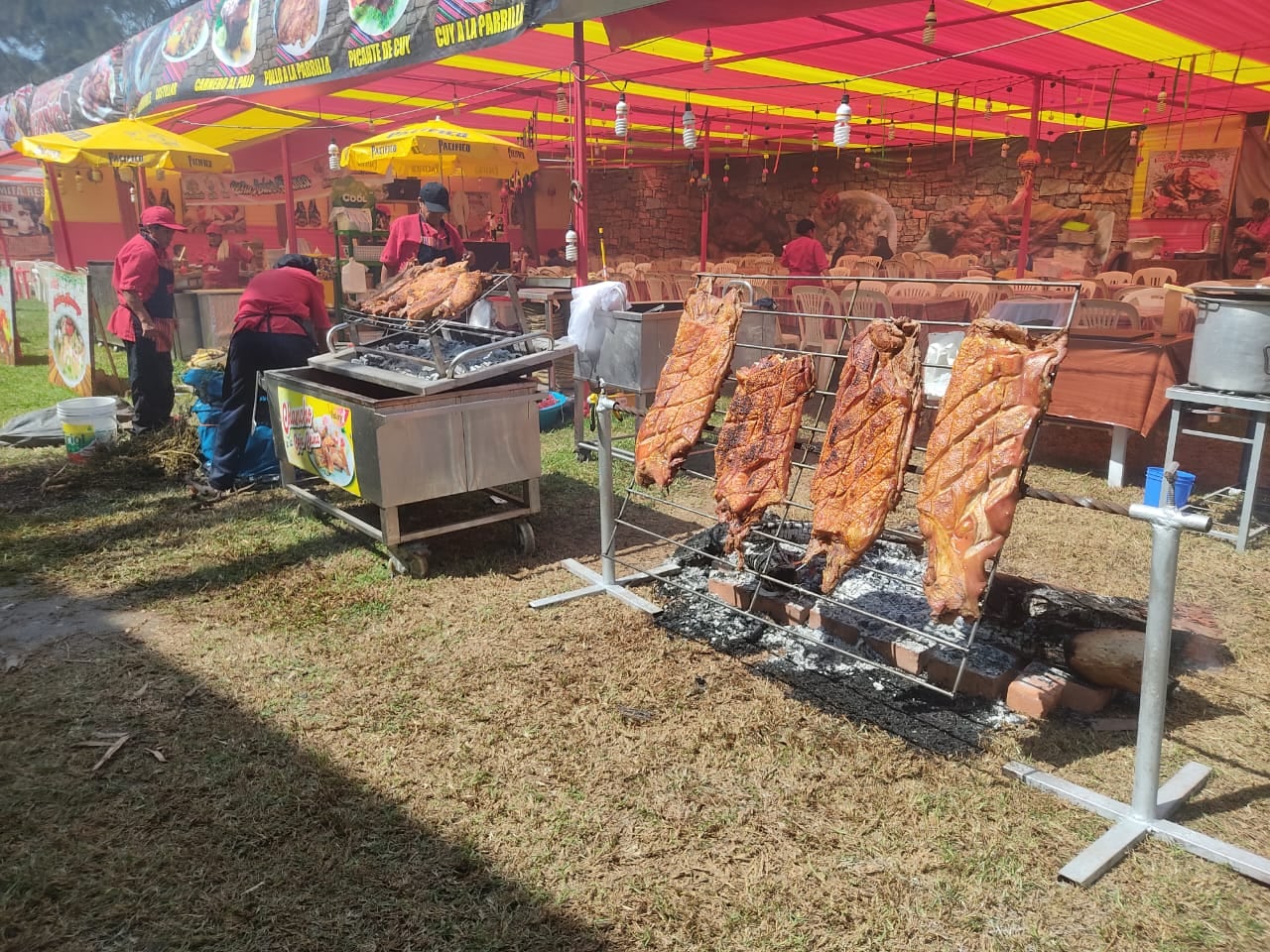 La feria es un lugar ideal para compartir un agradable momento con la familia.