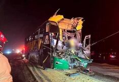 Dos personas mueren en accidente de bus interprovincial que retornaba a Chincha