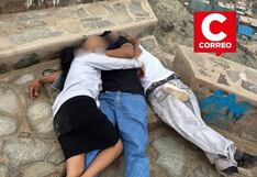 Ica: jóvenes amanecen dormidos en mirador tras noche de excesos en Semana Santa
