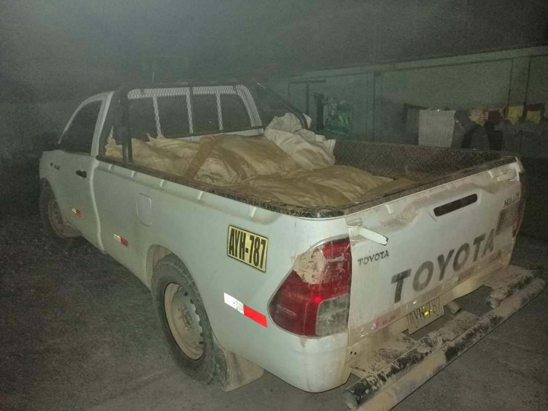 Detenidos no supieron responder la procedencia del material (Foto: Difusión)