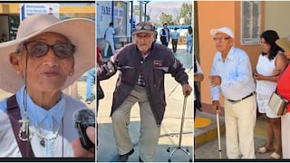 Ica: adultos mayores de 84, 88 y hasta 102 años acudieron a votar por las elecciones