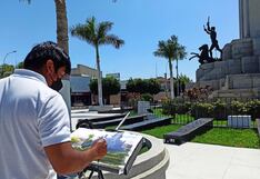 Sullana se pinta de acuarela en una jornada histórica internacional